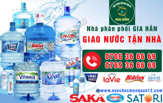 Đại lý đổi nước, giao nước uống tận nơi Gia Hân Water