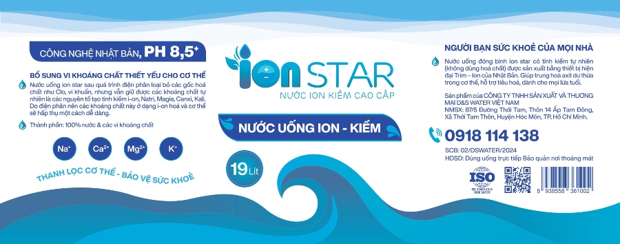 Nước uống ion star